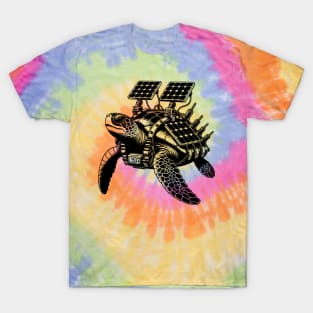 Vintage Sea Turtle Solar Panels T-Shirt